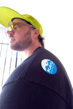 KAVU Wizard's Eye Crew Tee -KAVU Sale Store 8023 BLACK L6