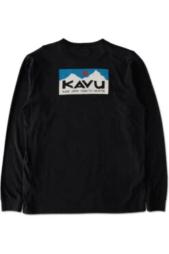 KAVU LS Etch Art -KAVU Sale Store 8070 BLACK L1